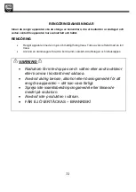 Preview for 72 page of SHX 30OF2000 Operating Manual