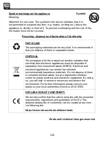 Preview for 128 page of SHX 30OF2000 Operating Manual