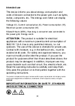 Preview for 18 page of SHX SHX-PM05FW Operating Instructions Manual