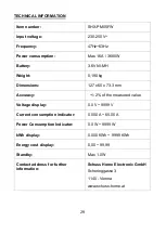 Preview for 29 page of SHX SHX-PM05FW Operating Instructions Manual