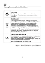 Preview for 12 page of SHX SHX02HS2000 Operating Manual