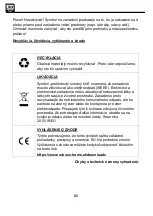 Preview for 86 page of SHX SHX03HS800 Operating Manual