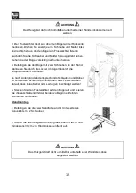 Предварительный просмотр 12 страницы SHX SHX05FW450 Operating Manual