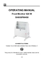 Preview for 133 page of SHX SHX05FW450 Operating Manual