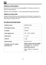 Preview for 13 page of SHX SHX07KV2000 Operating Manual