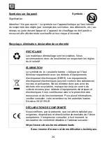 Preview for 24 page of SHX SHX07KV2000 Operating Manual