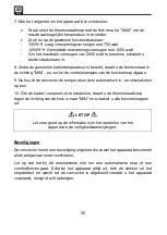 Preview for 56 page of SHX SHX07KV2000 Operating Manual