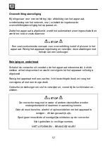 Preview for 57 page of SHX SHX07KV2000 Operating Manual