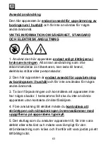 Preview for 63 page of SHX SHX07KV2000 Operating Manual