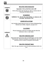 Preview for 68 page of SHX SHX07KV2000 Operating Manual