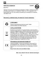 Preview for 69 page of SHX SHX07KV2000 Operating Manual