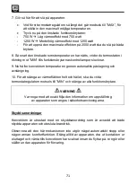 Preview for 71 page of SHX SHX07KV2000 Operating Manual