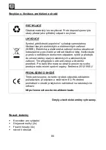 Preview for 84 page of SHX SHX07KV2000 Operating Manual