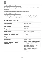 Preview for 133 page of SHX SHX07KV2000 Operating Manual