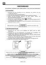 Preview for 6 page of SHX SHX20HLBF2002F Manual