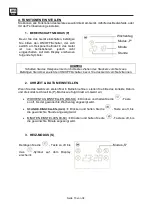 Preview for 10 page of SHX SHX20KV2002G Manual