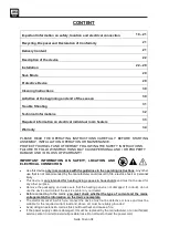 Preview for 19 page of SHX SHX20KV2002G Manual