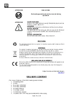 Preview for 21 page of SHX SHX20KV2002G Manual