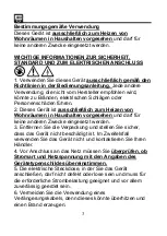 Preview for 3 page of SHX SHX21PTC2000KE Operating Manual