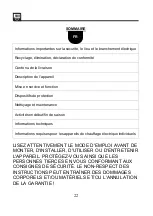 Preview for 22 page of SHX SHX21PTC2000KE Operating Manual