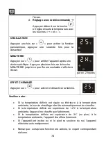 Preview for 34 page of SHX SHX21PTC2000KE Operating Manual