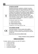 Preview for 123 page of SHX SHX21PTC2000KE Operating Manual