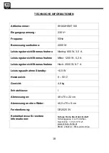 Preview for 18 page of SHX SHX22HEAT100 Operating Manual