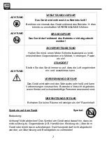 Preview for 7 page of SHX SHX24HS1200 Operating Manual