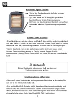 Preview for 9 page of SHX SHX24HS1200 Operating Manual