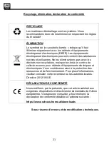 Preview for 21 page of SHX SHX24HS1200 Operating Manual