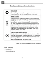 Preview for 47 page of SHX SHX24HS1200 Operating Manual