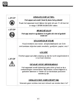 Preview for 61 page of SHX SHX37PTC2000LD Operating Manual