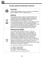 Preview for 148 page of SHX SHX37PTC2000LD Operating Manual