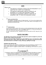 Preview for 154 page of SHX SHX37PTC2000LD Operating Manual