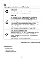 Preview for 82 page of SHX SHX51HEAT2022 Operating Manual