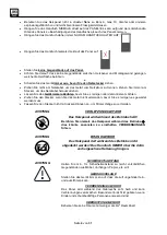 Preview for 4 page of SHX SHX85PAN2001F Operating Instructions Manual