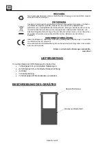 Preview for 5 page of SHX SHX85PAN2001F Operating Instructions Manual