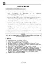 Preview for 6 page of SHX SHX85PAN2001F Operating Instructions Manual