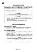 Preview for 13 page of SHX SHX85PAN2001F Operating Instructions Manual