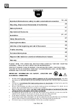 Preview for 18 page of SHX SHX85PAN2001F Operating Instructions Manual