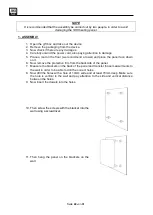 Preview for 22 page of SHX SHX85PAN2001F Operating Instructions Manual