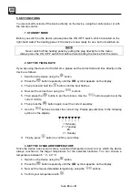 Preview for 25 page of SHX SHX85PAN2001F Operating Instructions Manual