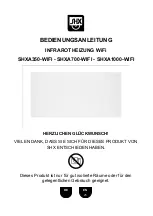 Preview for 1 page of SHX SHXA1000-WIFI Operating Manual