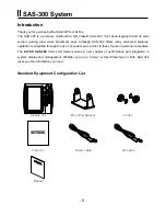 Предварительный просмотр 15 страницы Si-tex SAS-300 Operation Manual