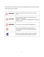 Preview for 2 page of Si-tex SVS-460 Operation Manual