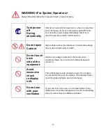 Preview for 3 page of Si-tex SVS-460 Operation Manual