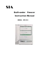 Предварительный просмотр 1 страницы SIA RFU103 Instruction Manual