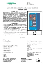 Preview for 1 page of SIAD ESA E7014 Manual