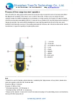 Предварительный просмотр 2 страницы Siafa SKY2000-M4 User Manual