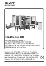 Предварительный просмотр 1 страницы siat SM446-650-HD Instruction Manual And Spare Parts List